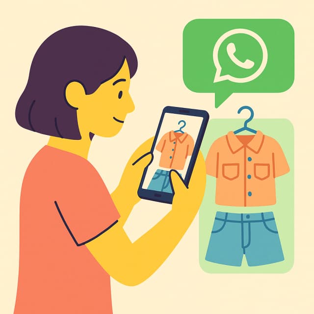 Mandá tus fotos por WhatsApp